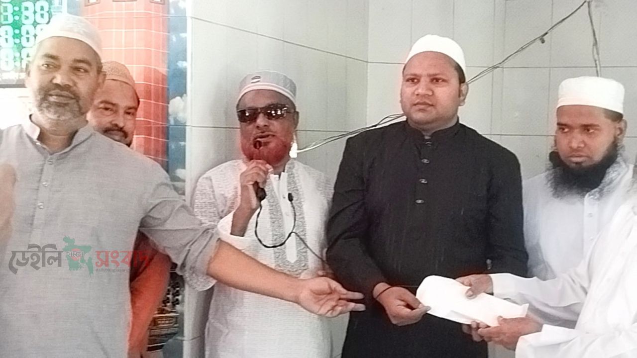 পাঁচবিবিতে মসজিদে এসি প্রদান