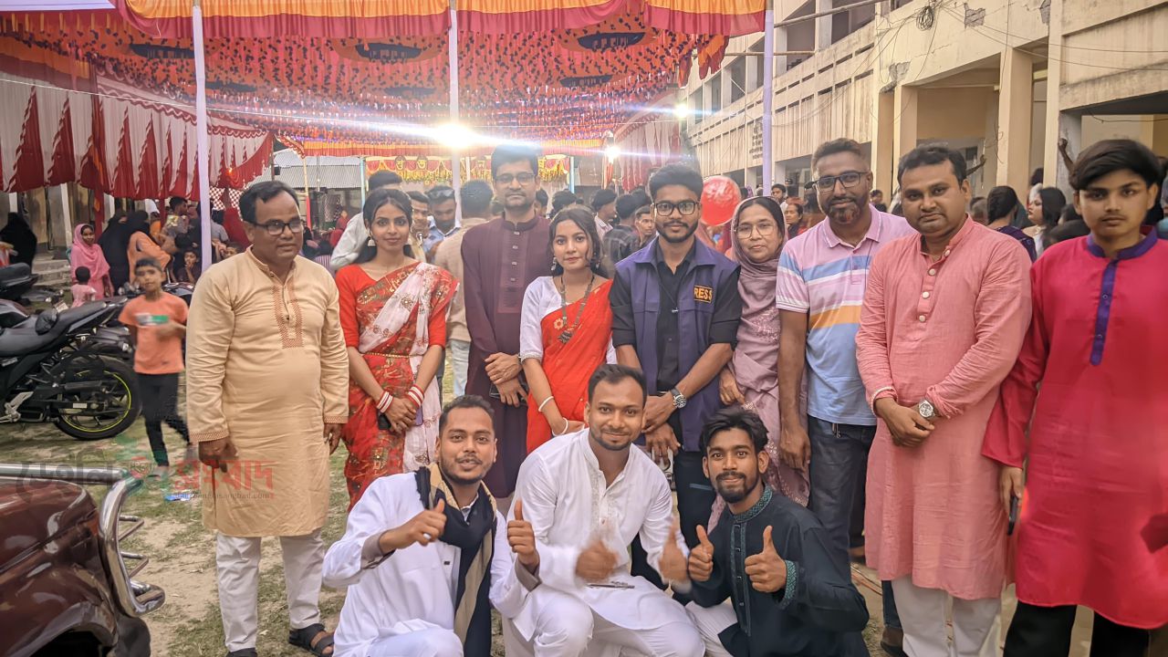 তালমা নাজিমুদ্দীন উচ্চ বিদ্যালয়ের আয়োজনে বাংলা নববর্ষ ১৪৩৩ উদযাপন। 