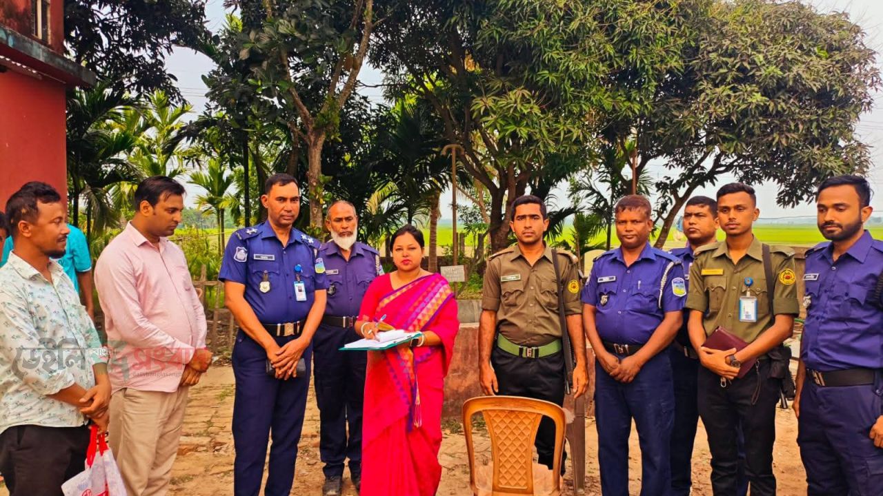 জনবান্ধব প্রশাসনে মদনে প্রশংসিত ইউএনও বেদবতী মিস্ত্রী