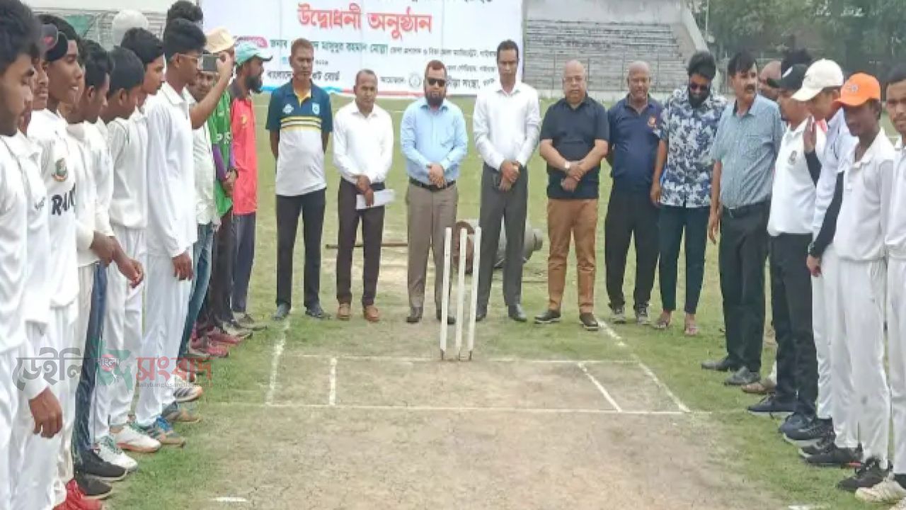গাইবান্ধায় প্রাইম ব্যাংক জাতীয় স্কুল ক্রিকেট টুর্নামেন্টের উদ্বোধন: ক্রীড়াঙ্গনে নতুন প্রাণচাঞ্চল্য