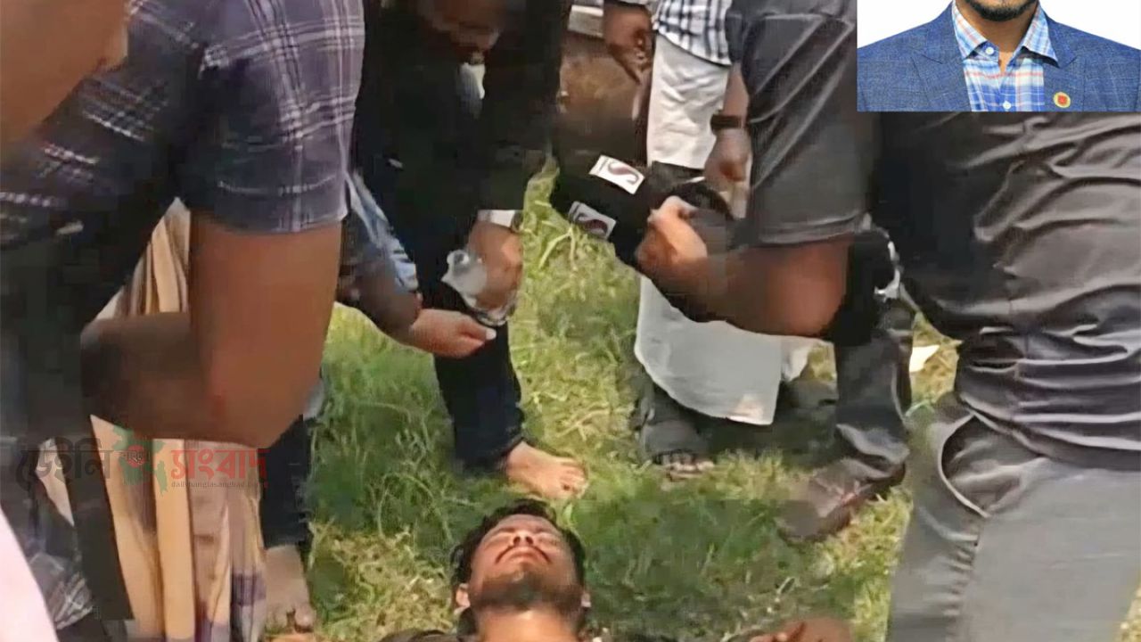 সংবাদ সংগ্রহে হঠাৎ অসুস্থ হয়ে পড়লে মানবতা দেখালেন এমপি এমরান