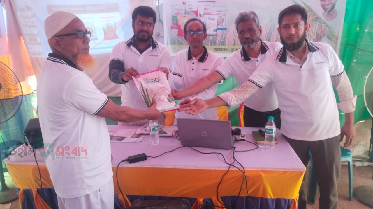 সরিষাবাড়ীতে  হাইব্রিড ধানের অধিক ফলন নিশ্চিত করণে কর্মশালা