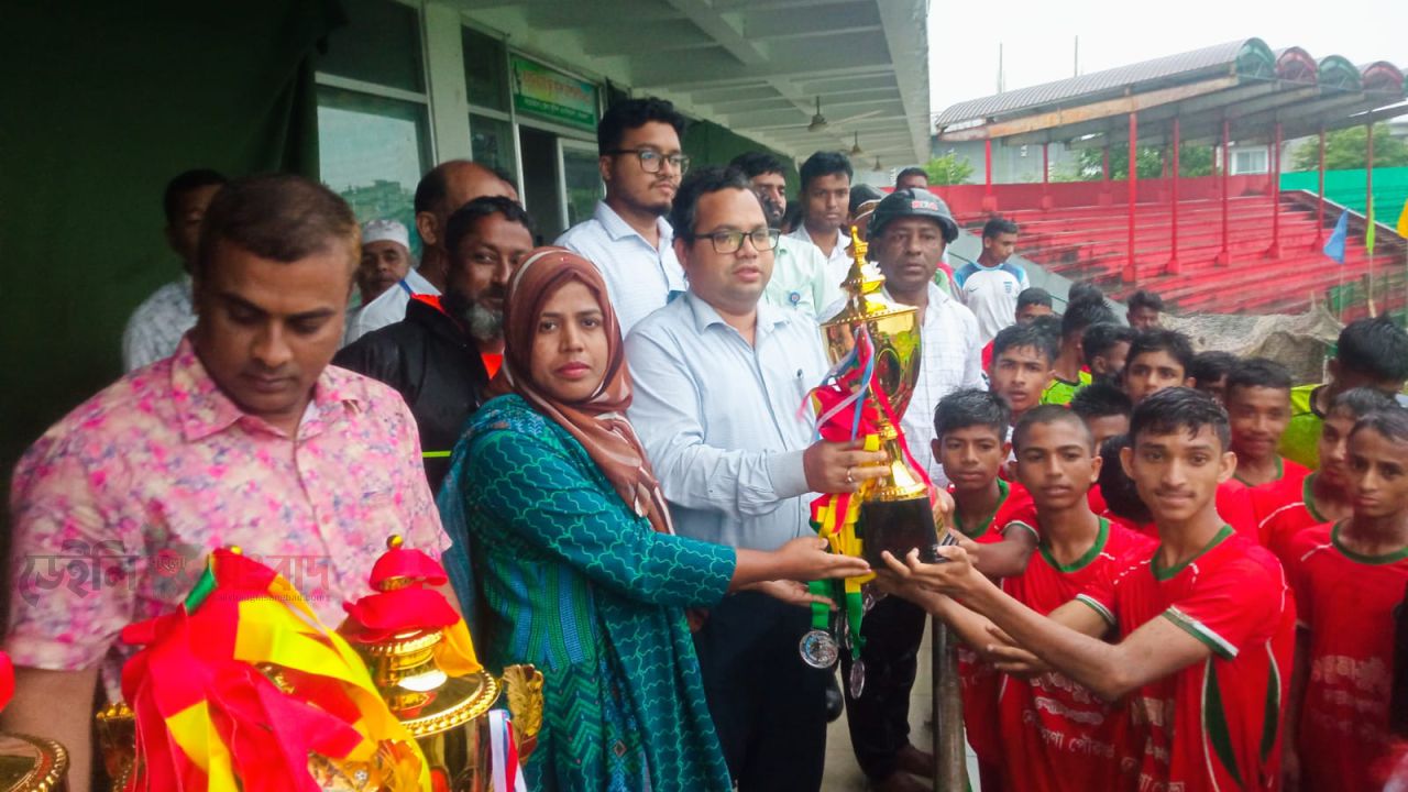 নেত্রকোণায় নতুন কুঁড়ি স্পোর্টসের কাবাডি ও ফুটবল ফাইনাল অনুষ্ঠিত