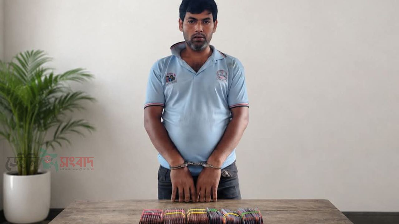 মাদকদ্রব্য নিয়ন্ত্রণ অধিদপ্তরের অভিযানে ১,০০০ পিস ট্যাপেন্টাডল ট্যাবলেটসহ গ্রেফতার -০১