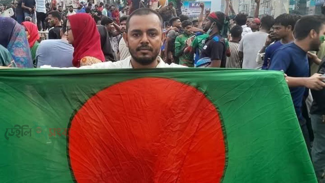 নড়াইলের নলদী ইউনিয়নের চেয়ারম্যান প্রার্থী আহত জুলাইযোদ্ধা তুহিন মোল্যা