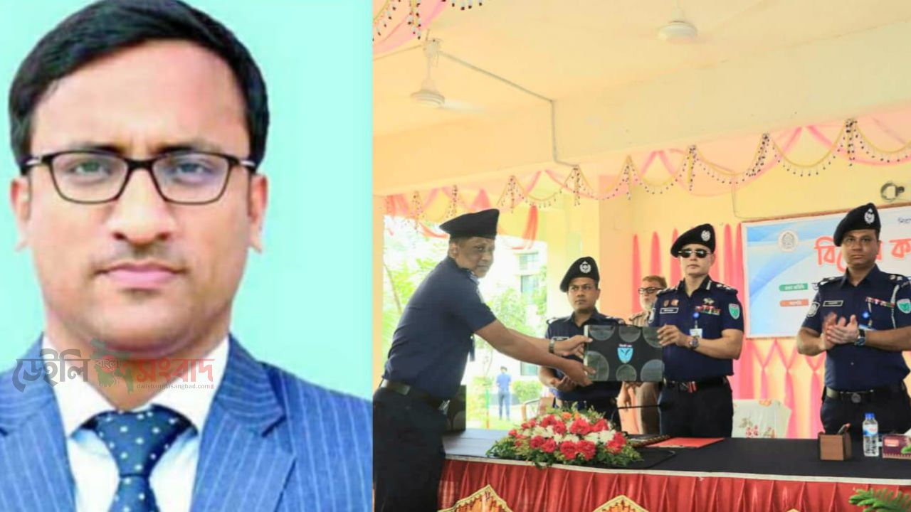 হবিগঞ্জের শ্রেষ্ঠ পদক নবীগঞ্জের ইউএনও ও আইন শৃঙ্খলায় বিশেষ অবদানে নবীগঞ্জ থানার ওসি মোনায়েম সম্মাননা পুরস্কার পেলেন