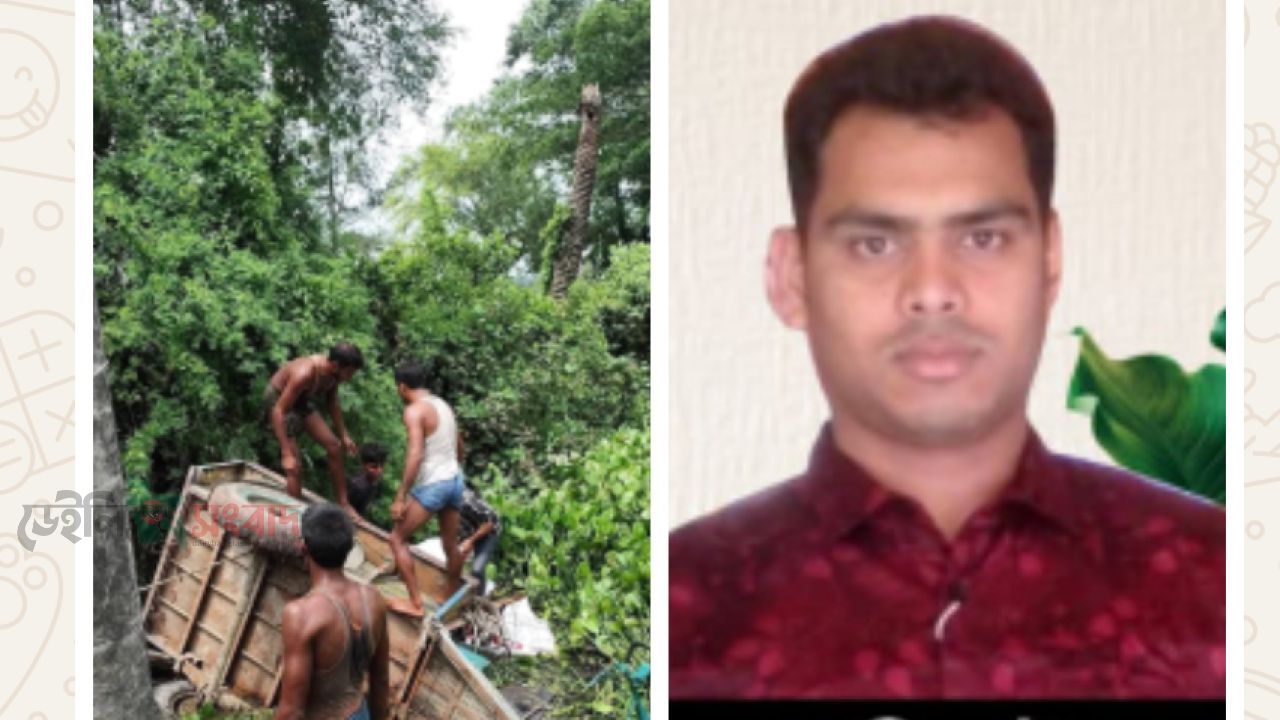 নোয়াখালীতে নসিমন উল্টে ব্যবসায়ীর মৃত্যু