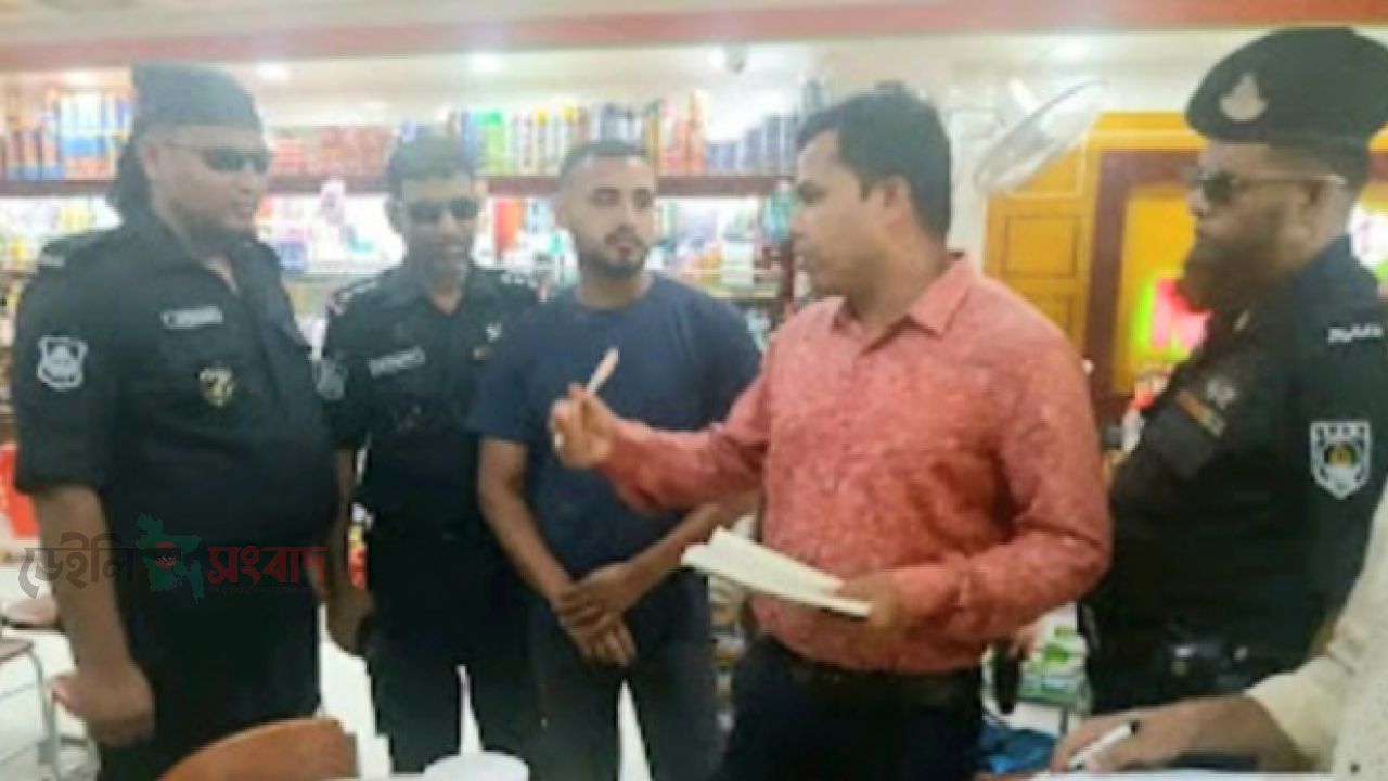 সারাদেশের ন্যায় নবীগঞ্জে র‍্যাব-৯ ওভোক্তা অধিকারের যৌথ অভিযানে ৫ প্রতিষ্ঠানে ৬৩ হাজার টাকা জরিমানা