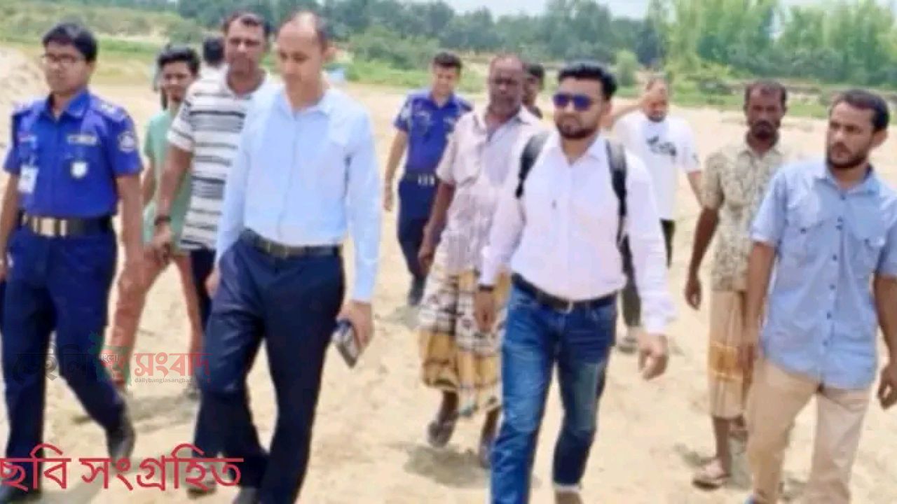 পীরগঞ্জের টাঙ্গন নদী থেকে অবৈধ ভাবে বালু উত্তোলন দায়ে দুইজনকে এক বছরের কারাদণ্ড প্রদান।