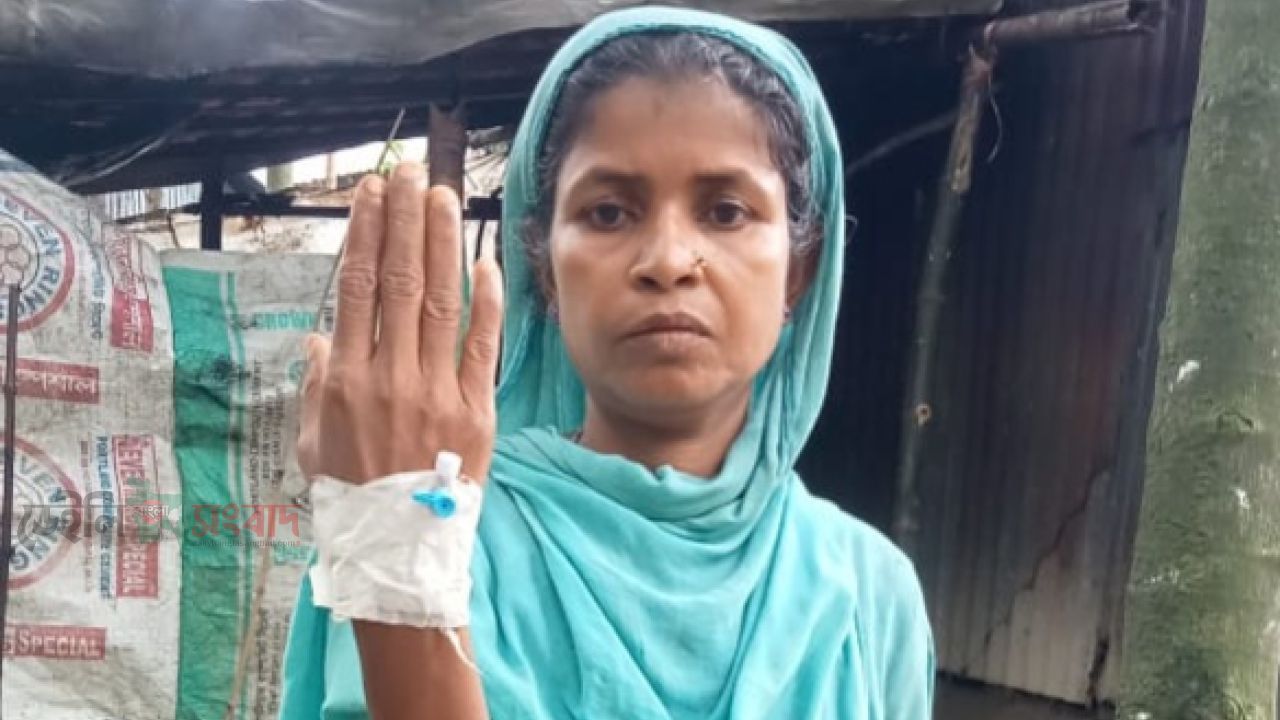 নান্দাইলে বসত বাড়ীতে ভাংচুর অতর্কিত হামলা ১ নারী আহত। 