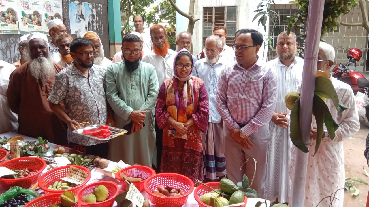 বুড়িচংয়ে জাতীয় ফল মেলার উদ্বোধন; দেশীয় ফলের উৎপাদন বৃদ্ধিতে গুরুত্বারোপ