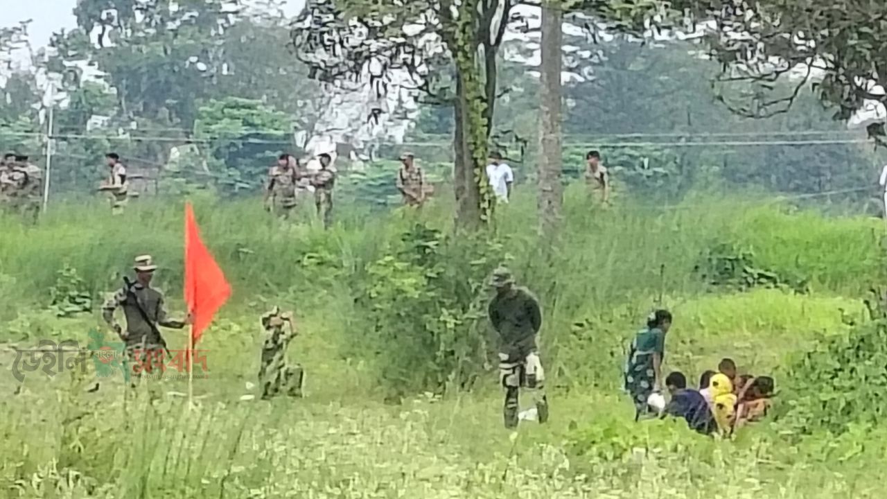 চৌকা সীমান্তে ২০ জনকে পুশইনের চেষ্টা, বিজিবির প্রতিরোধ