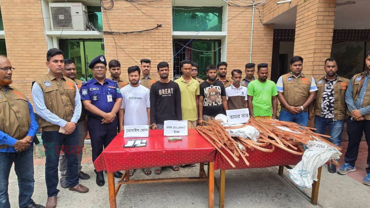 নাটোরের লালপুরে সাজিদ জুট মিলে চাঞ্চল্যকর ডাকাতি: রহস্য উদঘাটন, আন্তঃজেলা চক্রের ৬ সদস্য গ্রেপ্তার