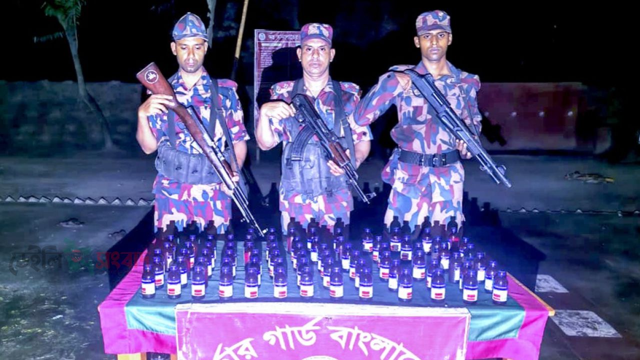 চাঁপাইনবাবগঞ্জ সীমান্তে ৫৩ বিজিবির দুইটি অভিযানে বিপুল পরিমাণ মাদক জব্দ