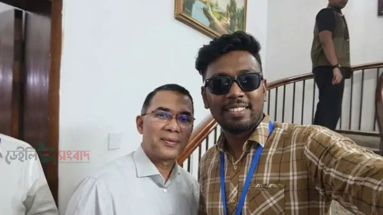 সামাজিক যোগাযোগমাধ্যমে প্রধানমন্ত্রী তারেক রহমানের সঙ্গে এডিট করা ভুয়া ছবি প্রচার, সমালোচনার মুখে ছাত্রদল নেতা।