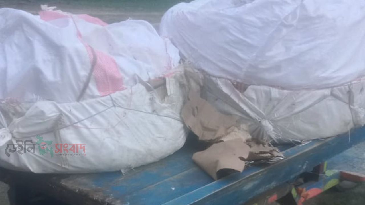 পীরগঞ্জে পিরানহা মাছ আটক।