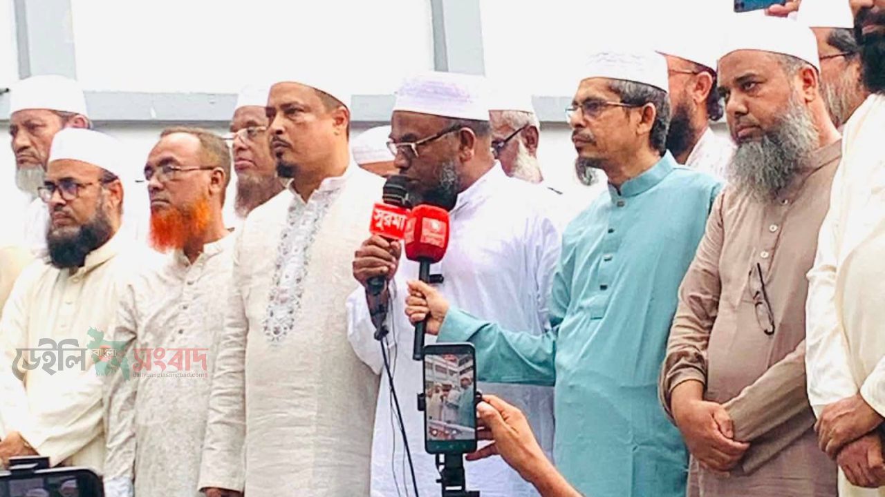 জুলাই গণঅভ্যুত্থানের দ্বিতীয় বর্ষপূর্তি উপলক্ষে সিলেটে খেলাফত মজলিসের সমাবেশ