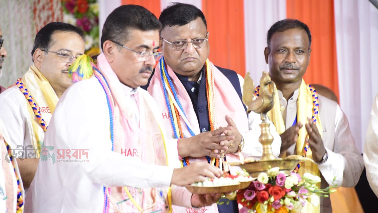 ইসকন অন্নমিত্র ফাউন্ডেশন এর মেগা কিচেনের উদ্বোধন করলেন মুখ্যমন্ত্রী শুভেন্দু অধিকারী।‌
