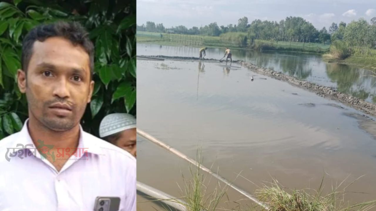 পীরগাছায় এনসিপি নেতার বিরুদ্ধে ড্রেজার দিয়ে অবৈধভাবে বালু উত্তোলনের অভিযোগ