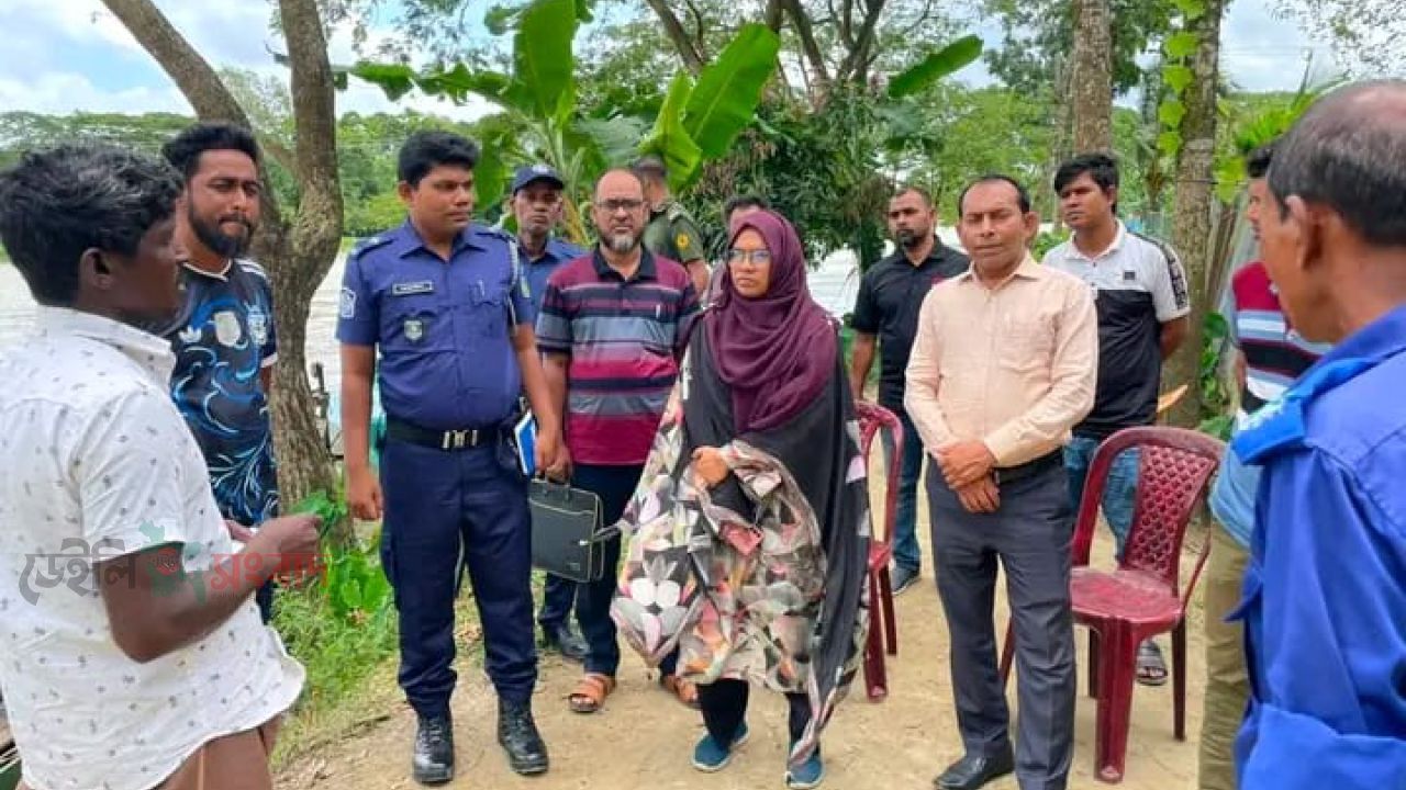 বারহাট্টায় অবৈধভাবে বালু উত্তোলনের দায়ে  ৫০ হাজার টাকা জরিমানা