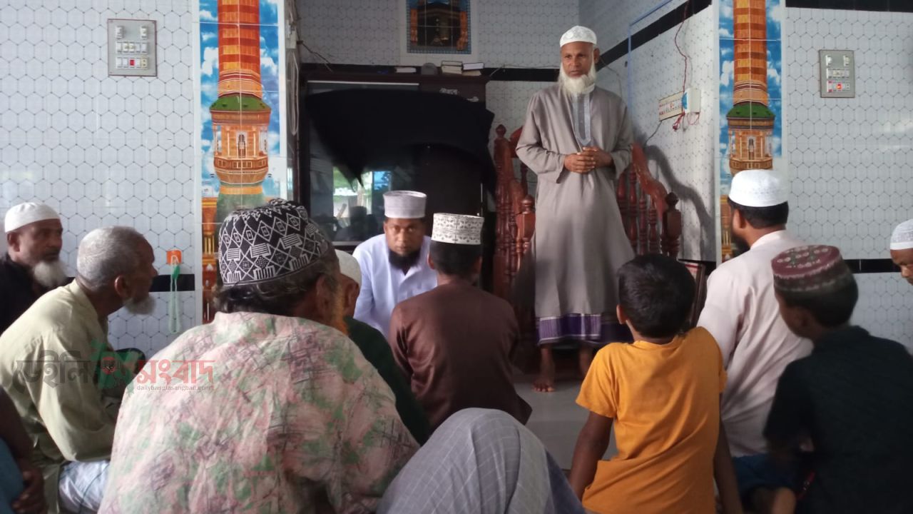 খুলনার,কয়রায় মোনাজাতের মাধ্যমে আল্লামা সাঈদীর ৩য় শাহাদাত বার্ষিকী পালন।
