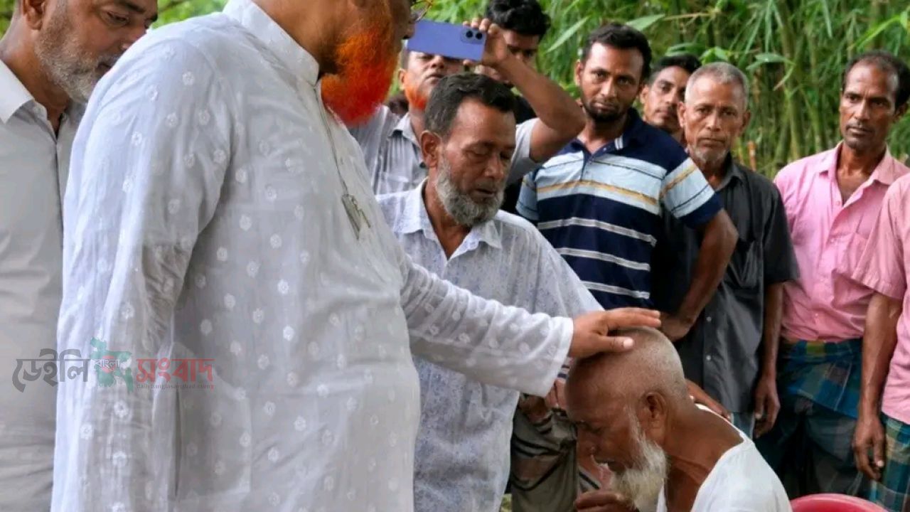 অসুস্থ প্রবীণ কর্মীর পাশে সংসদ সদস্য আব্দুস সাত্তার, খোঁজখবর ও সমবেদনা