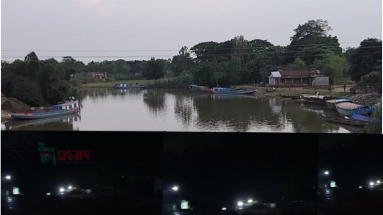 সোনাই নদী থেকে কোটি কোটি টাকার অবৈধ বালু লুট হুমকির মুখে রাবার ড্যাম,ও বিলুপ্তির পথে কয়েকটি গ্রাম'