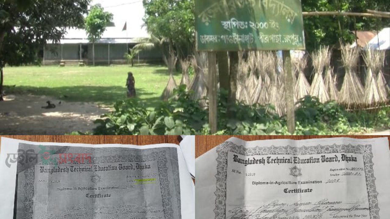 ​২০০৫-এ যোগদান, পাসের সনদ ২০০৬-এর! পীরগাছায় জালিয়াতির চাঞ্চল্যকর চিত্র