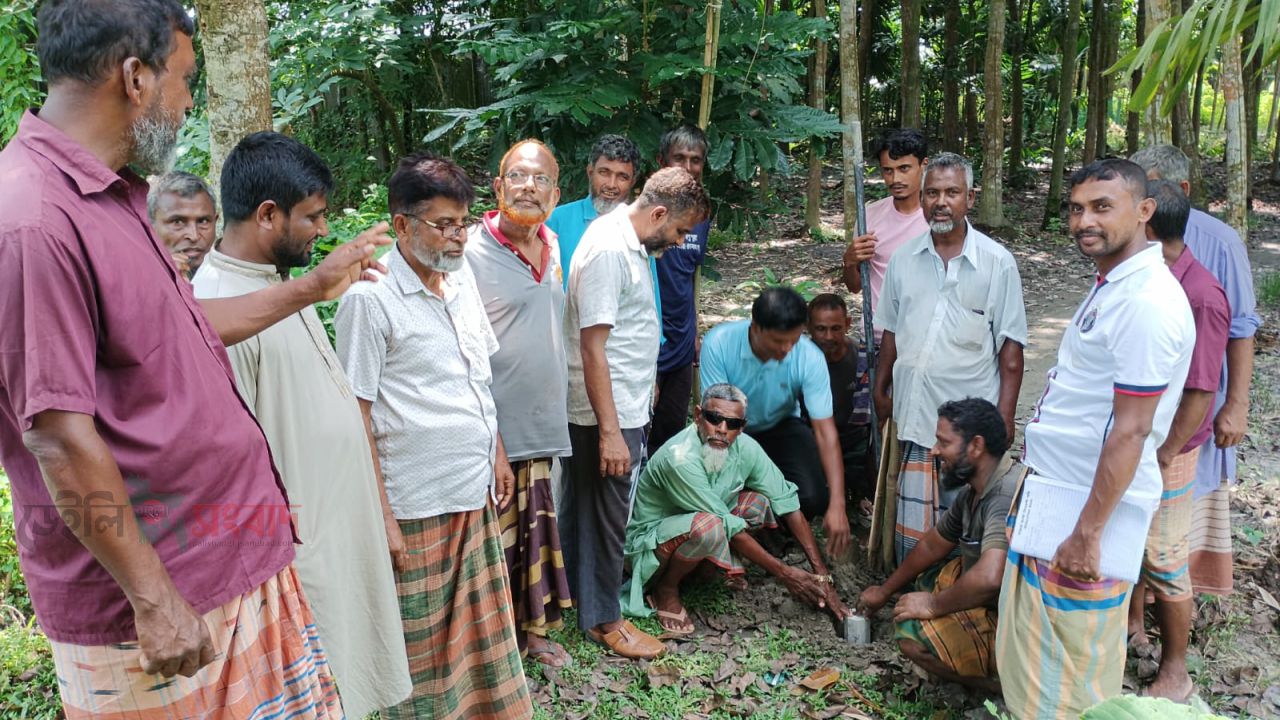 আইনি জটিলতার অবসান: পীরগাছায় ডিক্রিপ্রাপ্ত ১ একর ৪৮ শতক ঈদগাহ মাঠের সীমানা নির্ধারণ