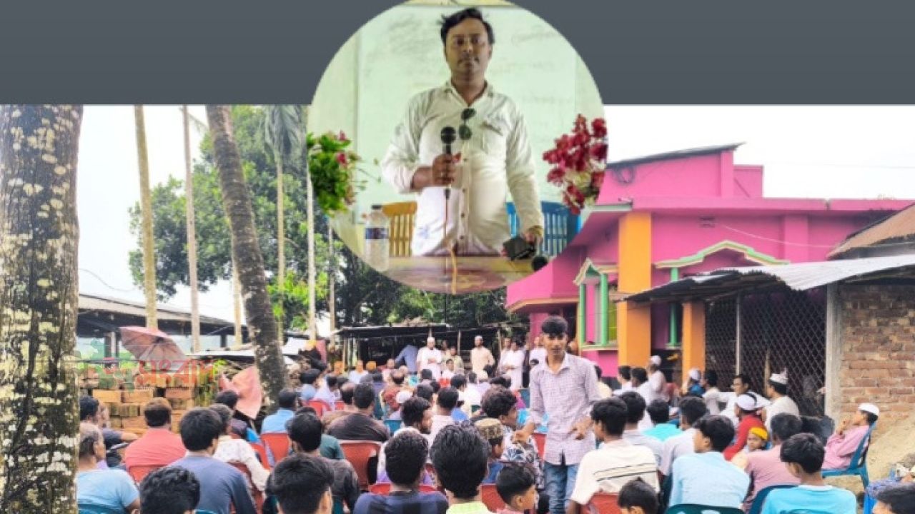 ৩নং আয়মা রসুলপুর ইউপির ১নং ওয়ার্ডে মেম্বার পদে মোঃ এস্তামুল হকের বাড়িতে মতবিনিময়