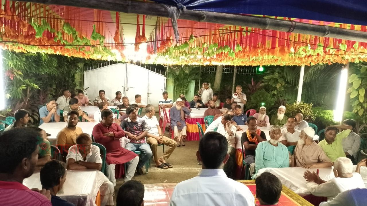 বেড়ায় মাদকের বিরুদ্ধে কঠোর হুশিয়ারি, ঐক্যবদ্ধ লড়াইয়ের অঙ্গীকার