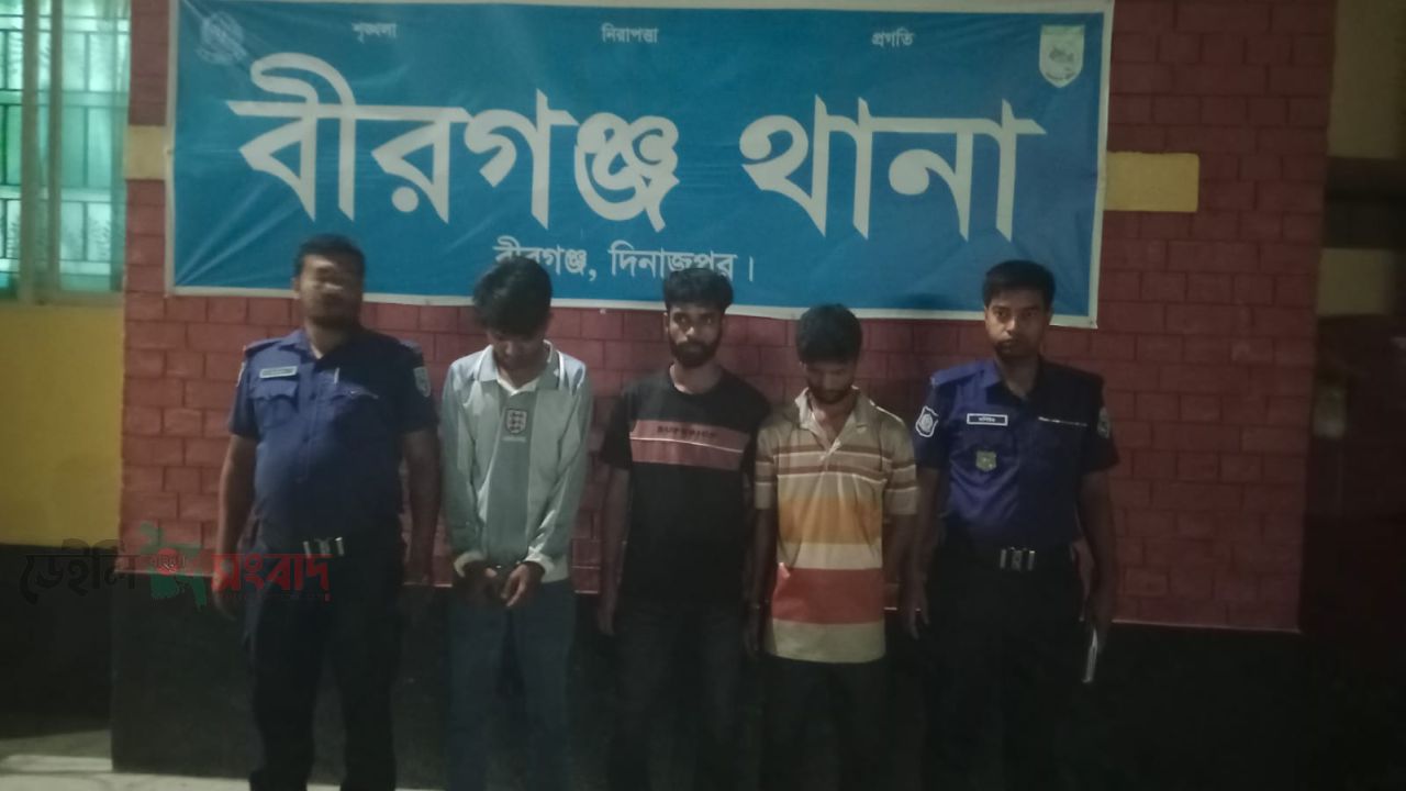 বীরগঞ্জে ভ্রাম্যমাণ আদালতের অভিযানে তিনজনের কারাদণ্ড
