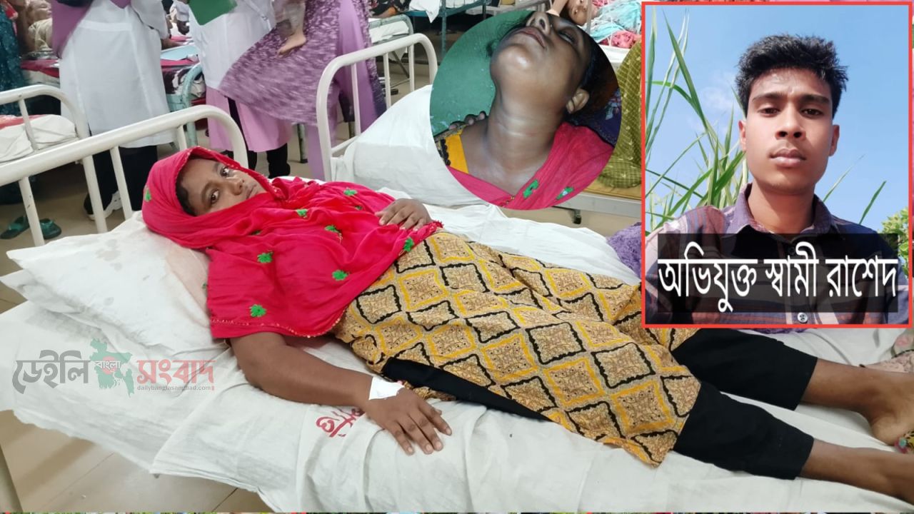 বীরগঞ্জে যৌতুকের দাবিতে গৃহবধূকে হত্যাচেষ্টার অভিযোগ উঠেছে