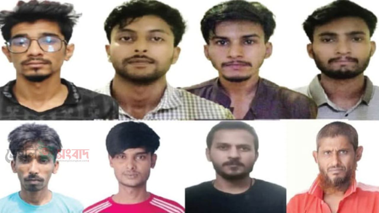 রাজশাহীতে মাদক ও জুয়ার সাথে জড়িত থাকায় গ্রেপ্তার ৯ জন 