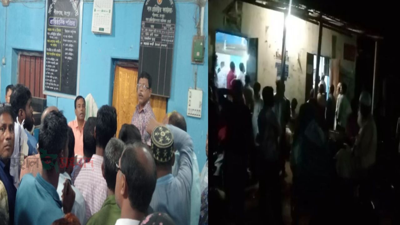 দিনে ত্রুটির অজুহাতে ফেরত, রাতে টাকার বিনিময়ে দলিল,পীরগাছায় সাব-রেজিস্ট্রারের বিরুদ্ধে অনিয়মের অভিযোগ