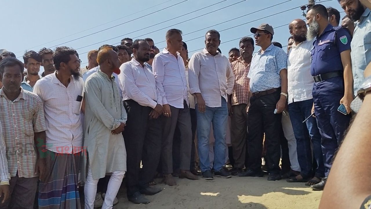 সুনামগঞ্জ-বিশ্বম্ভরপুর সড়কে ৮৭ কোটি টাকার কাজে অনিয়মের অভিযোগ,পরিদর্শনে এমপি নুরুল ইসলাম