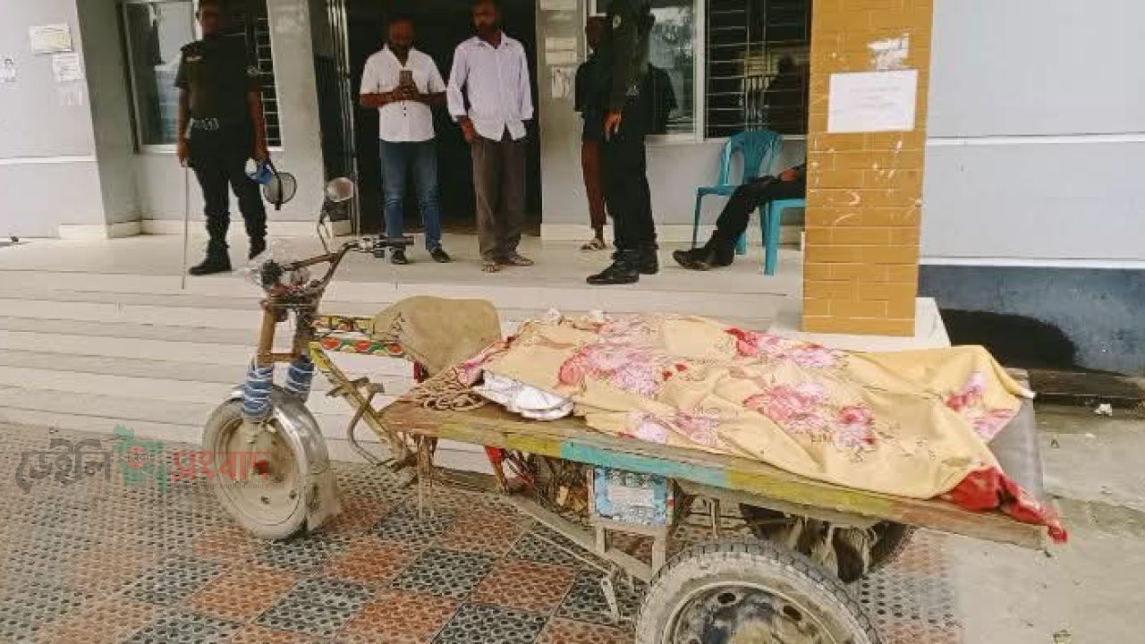 তারাকান্দায় মায়ের সঙ্গে মাদ্রাসা থেকে ফেরার পথে কাভার্ডভ্যানের চাপায় প্রাণ গেল দুই বোনের
