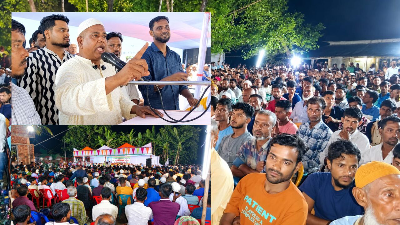 দোয়ারাবাজারের বাংলাবাজার ইউনিয়নের সম্ভাব্য চেয়ারম্যান পদপ্রার্থী মোরশেদ আলমের নির্বাচনী পরামর্শ সভা অনুষ্ঠিত 